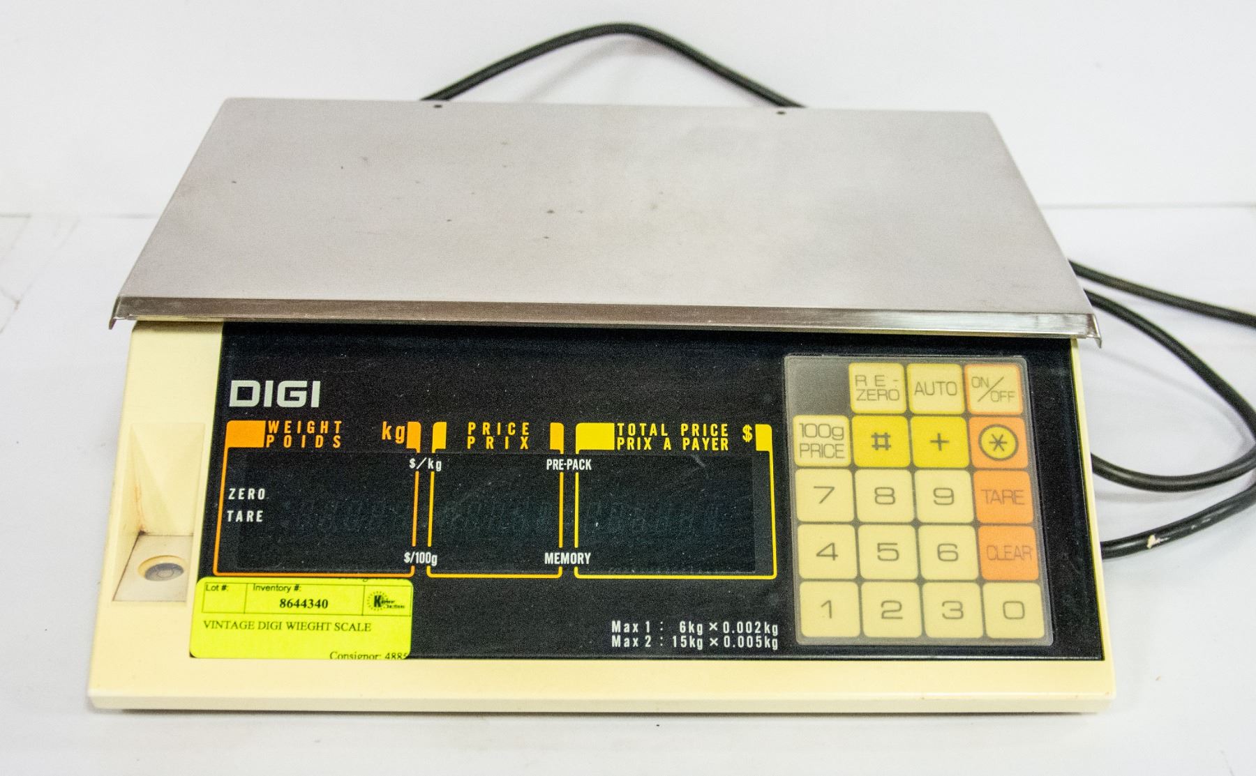 Dighest Scale VINTAGE DIGI WIEGHT SCALE