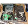 Image 1 : Hitachi Circula Saw & Cordless Air Nailer