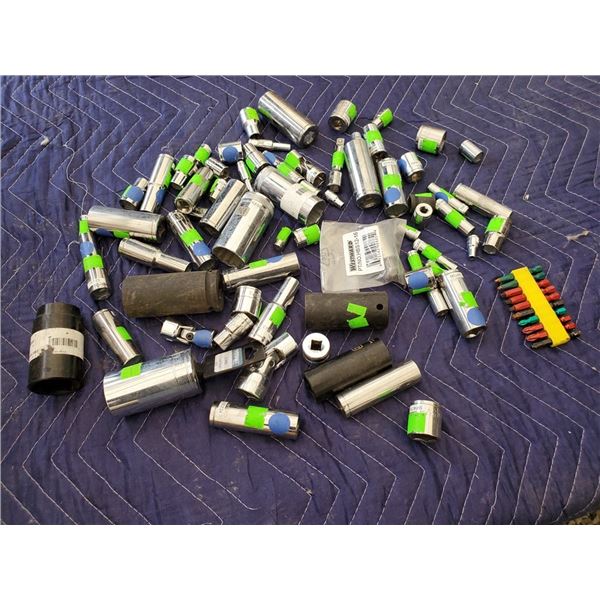 Lot of Various Sockets