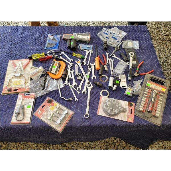 Lot of Shop Tools "Orange Clamp"