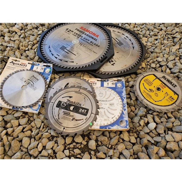 Assortment of Saw Blades