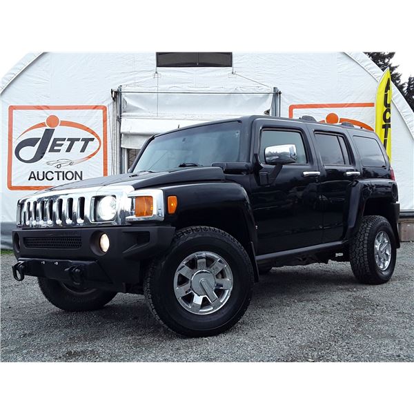 D4 --  2006 HUMMER H3 4X4 SUV, BLACK, 245,154 KMS