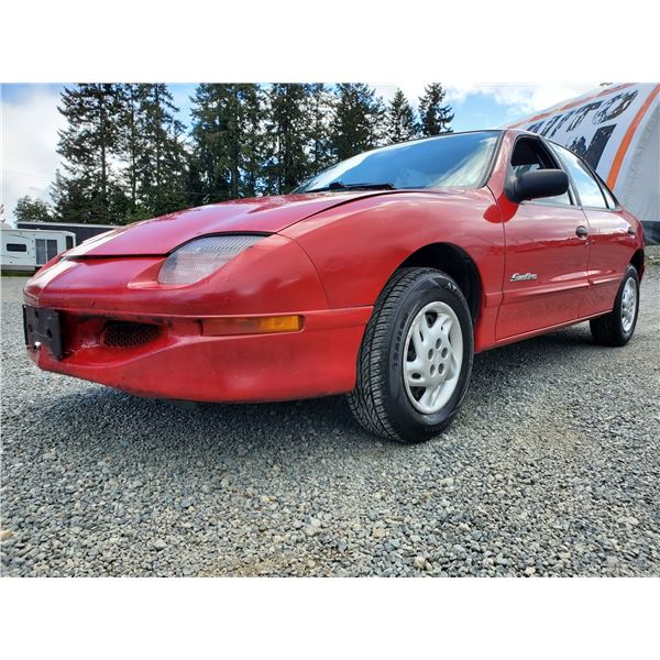 A6 --  1999 PONTIAC SUNFIRE SE, Red, 272216 KM's  "NO RESERVE"