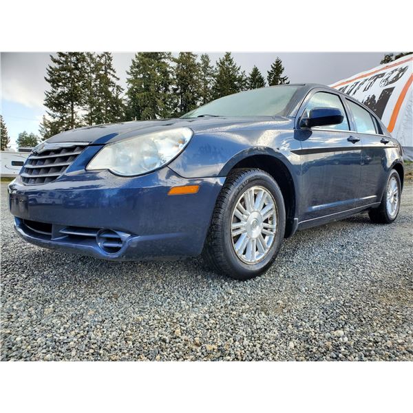 A4 --  2008 CHRYSLER SEBRING LX, Blue, 272839 KM's  "NO RESERVE"