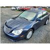 Image 3 : A4 --  2008 CHRYSLER SEBRING LX, Blue, 272839 KM's  "NO RESERVE"