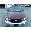 Image 4 : A3 --  2007 CHEVROLET TRAILBLAZER LS 4X4, Red, 261532 KM's   "NO RESERVE"