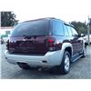 Image 9 : A3 --  2007 CHEVROLET TRAILBLAZER LS 4X4, Red, 261532 KM's   "NO RESERVE"