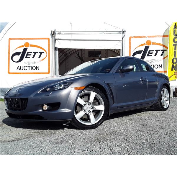 C6C --  2006 MAZDA RX-8, Grey, 85907 KM's