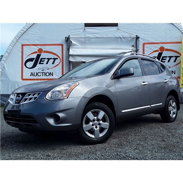 D5 --  2013 NISSAN ROGUE S AWD, Grey, 287428 KM's
