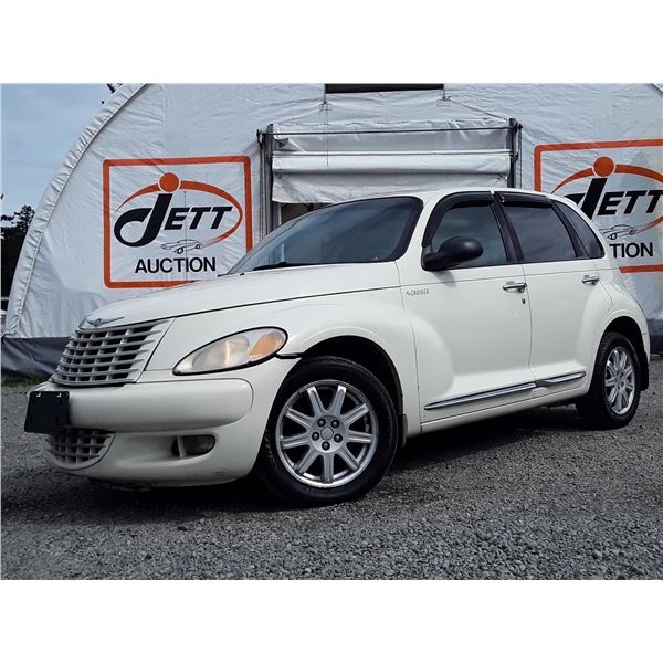 B4 --  2004 CHRYSLER PT CRUISER TOURING, White, 152232 KM's