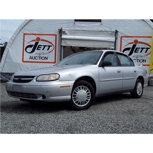 A2 --  2003 CHEVROLET MALIBU, Silver, 164040 KM's