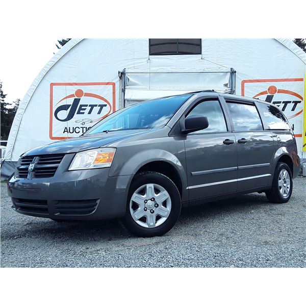 A5 --  2010 DODGE GRAND CARAVAN SE, Grey, 172739 KM's  "NO RESERVE"