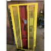 Image 3 : CAROLINA CBP5500 HEAVY DUTY 55 TON HYDRAULIC SHOP PRESS IN YELLOW METAL SAFETY CAGE WITH EXTRA
