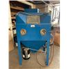 Image 1 : LARGE BLUE 36"W X 30"D X 64"H INDUSTRIAL ABRASIVES CABINET