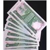 Image 2 : 1991, Hong Kong & Shanghai Banking Corporation, 10 Dollars, UNC condition, consecutive 9 pcs, missin