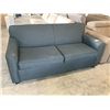 Image 2 : NAVY BLUE 72" 2 SEAT SOFA HIDE A BED