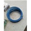 Image 8 : 3 DOORKNOBS AND 2 COILS OF PLASTIC COATED STEEL CABLE