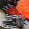 Image 2 : MILWAUKEE TOOL BAG WITH 2 NEW PAIRS WORK GLOVES AND CONDOR HIGH VIS COVERALLS