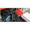 Image 2 : CAMPING TENT, 2 COOLERS AND 2 FOLDING CHAIRS WITH FOLDING STOOL