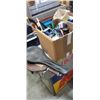 Image 1 : BOX OF SPORTING GOOD, TENNIS RAQUETS AND TENNIS BALLS