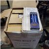 Image 2 : BOX OF 96 NEW METALLIC CANDLES AND 2 BOXES OF TILE