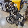 Image 1 : INVACARE FOLDING WHEEL CHAIR AND FOLDING PET STROLLER FRAME