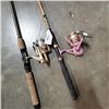 Image 2 : 2 SPINNING REEL FISHING RODS
