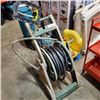Image 1 : GARDEN HOSE ON AMES REEL EASY  REEL WITH SPRINKLER