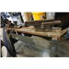 Image 8 : BLACK DIAMOND SAW AND MACHINE WORKS LATHE - ELECTRIC MOTOR POWER - WORKING WITH BELT DRIVE JOINTER