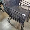 Image 2 : 4 METAL PATIO CHAIRS