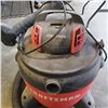 Image 2 : CRAFTSMAN 60.5 LITER SHOP VAC WORKING WITH HOSE