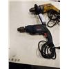 Image 2 : DEWALT AND BOSCH ELECTRIC DRILLS BOTH WORKING