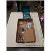 Image 1 : 34 PIECES SILVER PLATE - INCLUDES CUTLERY, GOBLETS, SALT AND PEPPER