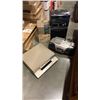 Image 1 : DIGITAL KARAOKE MACHINE, SHARP BOOMBOX AND TABLE CLOTHS
