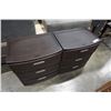 Image 2 : 2 PLASTIC 3 DRAWER ORGANIZERS