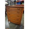 Image 2 : 5 DRAWER FRENCH PROVINCIAL CHEST OF DRAWERS AND NIGHTSTAND