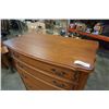 Image 3 : 5 DRAWER FRENCH PROVINCIAL CHEST OF DRAWERS AND NIGHTSTAND