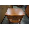 Image 8 : 5 DRAWER FRENCH PROVINCIAL CHEST OF DRAWERS AND NIGHTSTAND