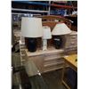 Image 1 : 3 TABLE LAMPS