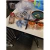 Image 8 : CARNIVAL GLASS EGNOGG MUGS, BUTTONS, SEWING MACHINE PARTS AND CLOCK PARTS, GUNS AND ROSES DRUMSTICKS