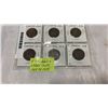 Image 1 : 6 CANADIAN LARGE CENTS 1915 - 1919