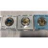 Image 2 : 3 SPECIAL CANADIAN TOONIES - 2017 NORTHERN LIGHTS, 2018 ARMISTICE, 2020 VICTORY