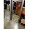Image 2 : 2 FRAMED MIRRORS - 50 X 20 INCH