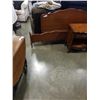 Image 2 : SINGLE SIZE FRENCH PROVINCIAL BED FRAME WITH NIGHTSTAND