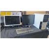 Image 1 : DELL COMPUTER TOWER WITH DELL MONITOR, SAMSUNG MONITOR AND KEYBOARD