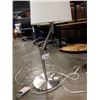 Image 2 : PAIR OF BRUSHED METAL TABLE LAMPS