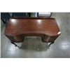 Image 2 : VINTAGE WRITING DESK WITH 4 DRAWERS AND GALLERY