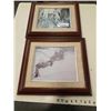 Image 2 : 2 ROBERT BATEMAN PRINTS SNOWY OWL AND WINTER BLUEJAY