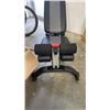 Image 2 : AS NEW BOWFLEX ADJUSTABLE WEIGHT BENCH