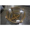 Image 2 : GLASSTOP RATTAN ENDTABLE
